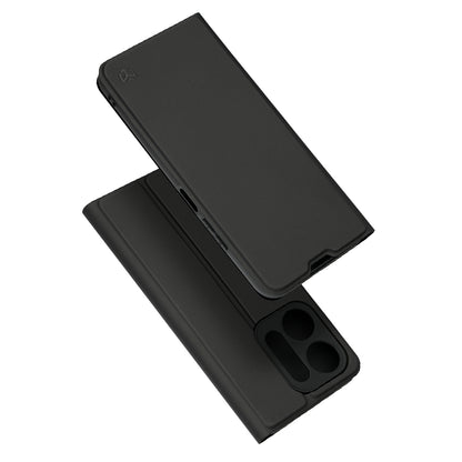 Coque pour Xiaomi Redmi 17C 5G, Techsuit, Magskin Book, Noire