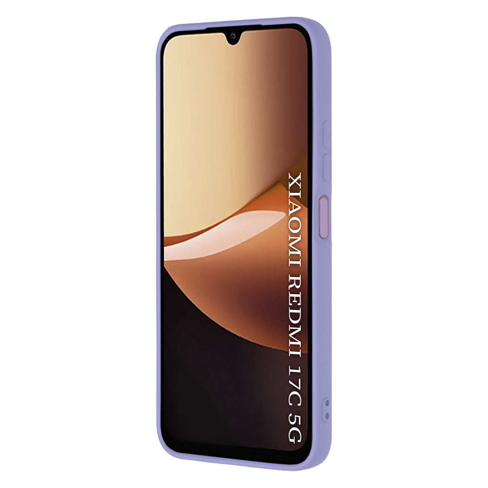 Coque pour Xiaomi Redmi 17C 5G, Techsuit, SoftFlex, violet clair