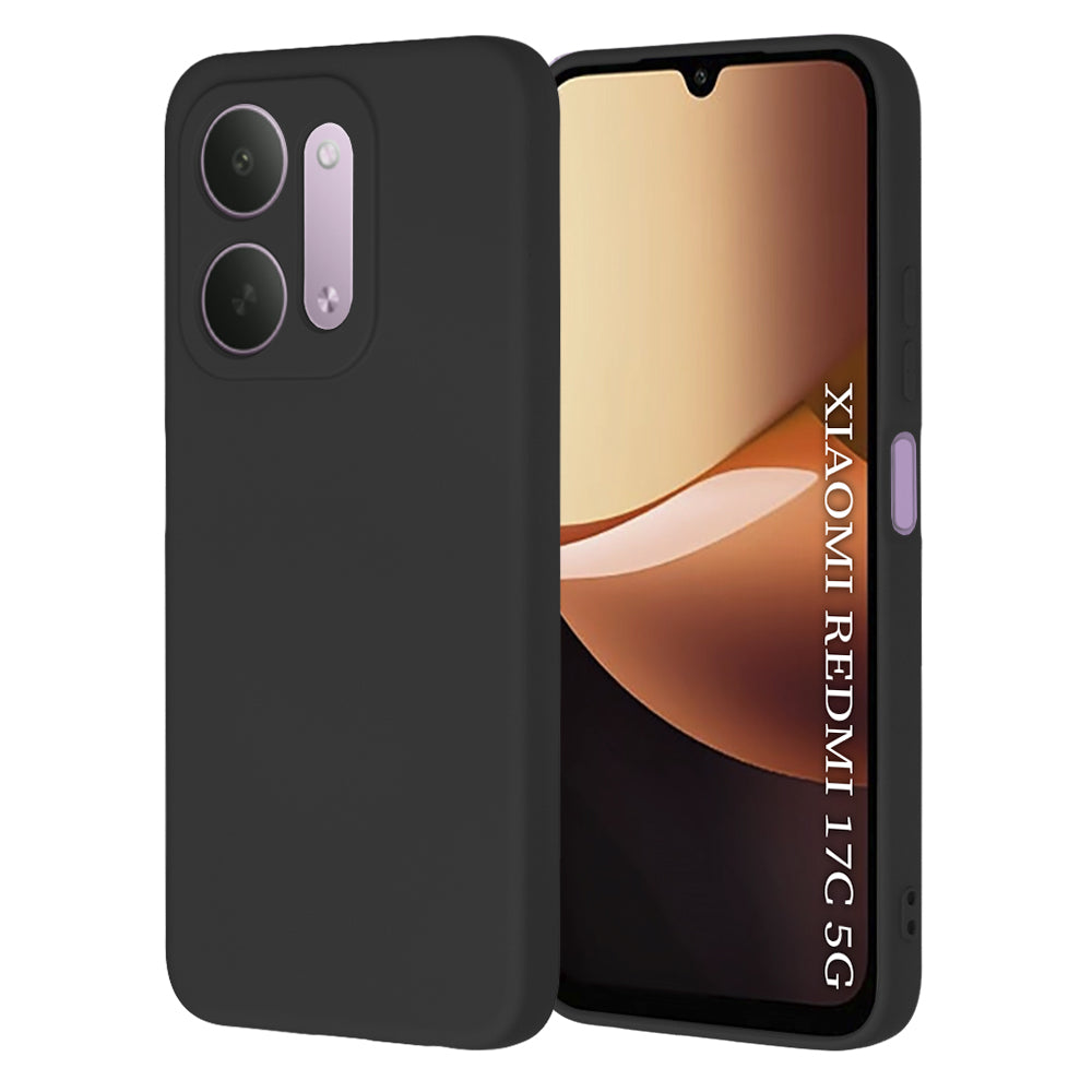 Hoess voor Xiaomi Redmi 17C 5G, Techsuit, SoftFlex, zwart