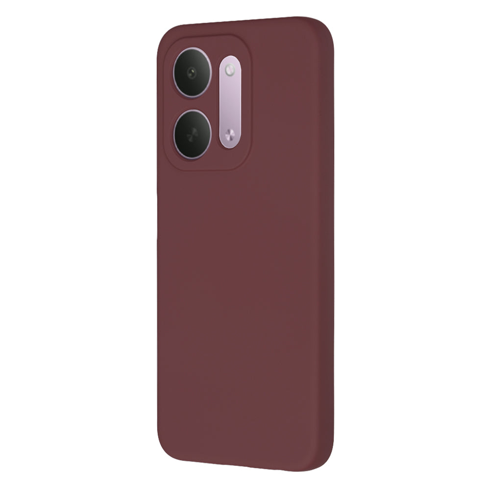 Coque pour Xiaomi Redmi 17C 5G, Techsuit, SoftFlex, bordeaux