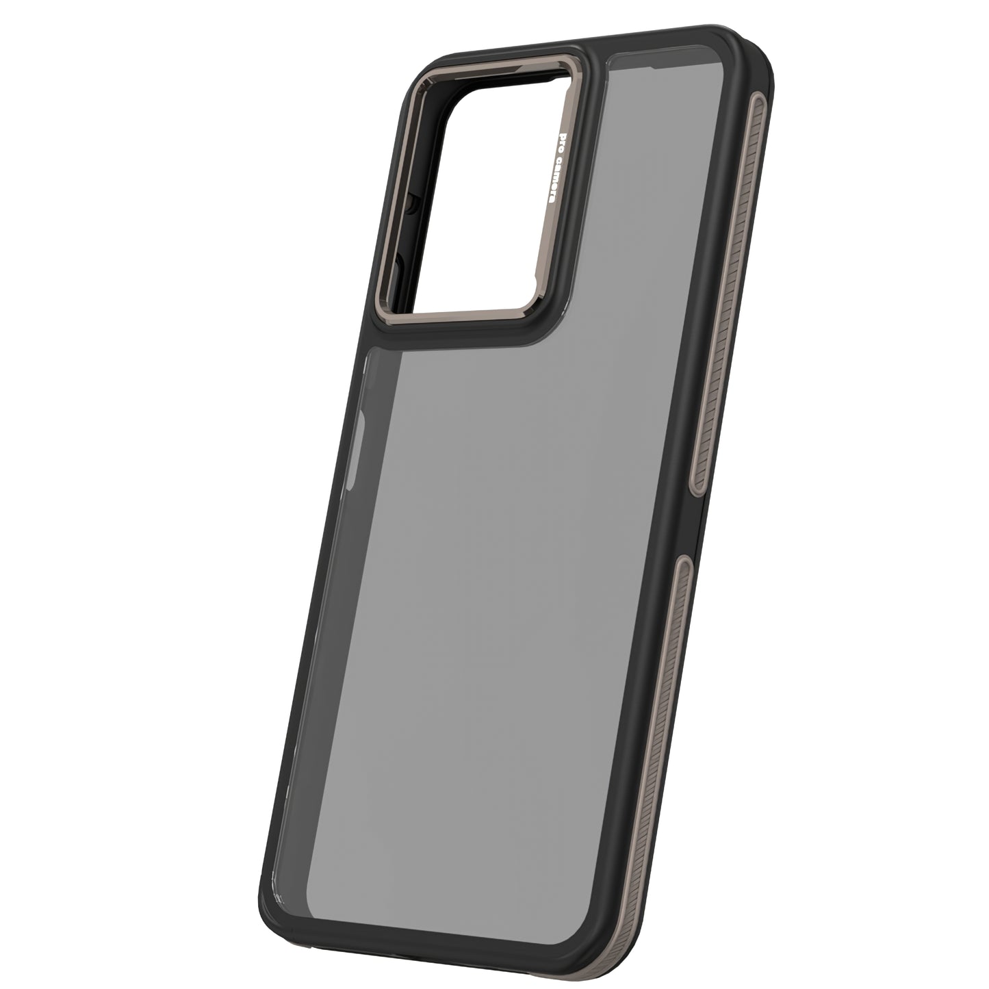 Hoesje voor Xiaomi Poco M6 / Redmi 13C 5G, OEM, Crystal Black, Grijs