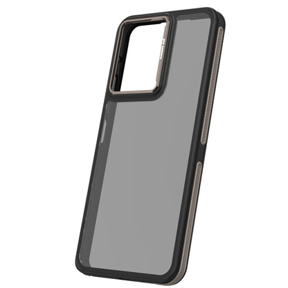 Hoesje voor Xiaomi Poco M6 / Redmi 13C 5G, OEM, Crystal Black, Grijs