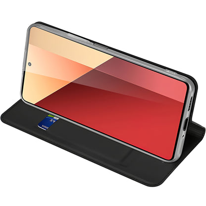 Hülle für Xiaomi Redmi Note 13 Pro 4G / Poco M6 Pro 4G, DUX DUCIS, Skin Pro, Schwarz