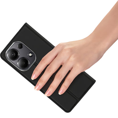 Hülle für Xiaomi Redmi Note 13 Pro 4G / Poco M6 Pro 4G, DUX DUCIS, Skin Pro, Schwarz