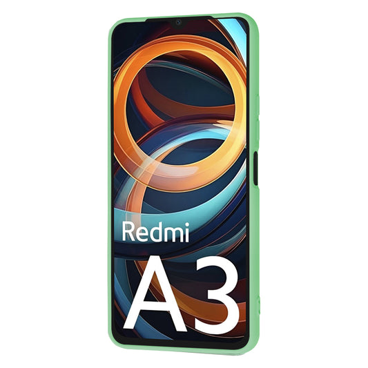 Coque pour Xiaomi Redmi A3x / A3, Techsuit, SoftFlex, Vert Clair