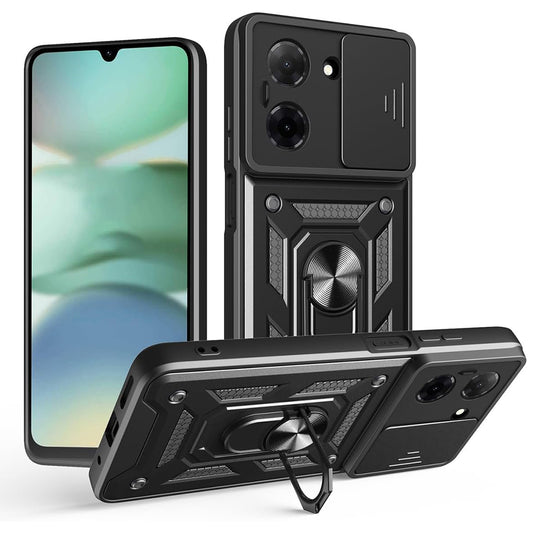 Coque pour Xiaomi Redmi A5 4G (Standard), Techsuit, CamShield, Noire