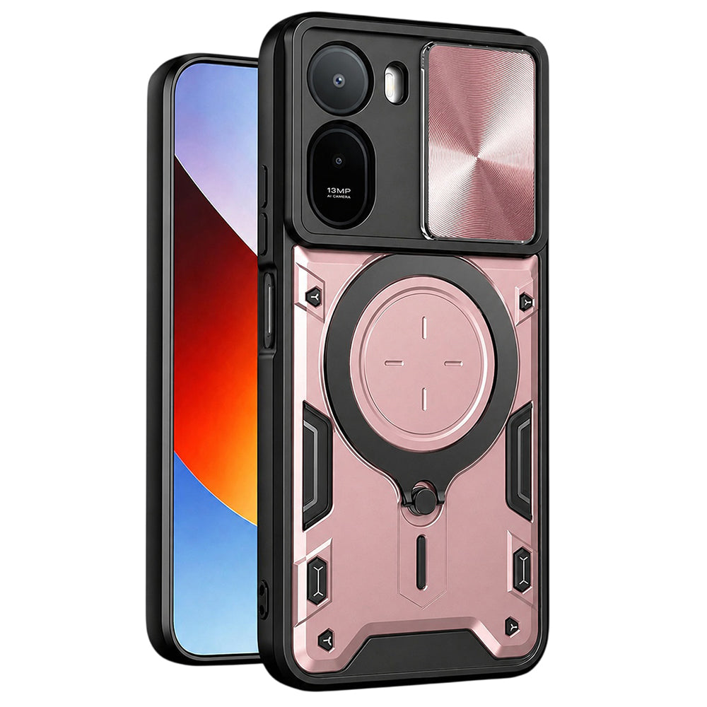 Coque pour Xiaomi Redmi A7 Pro 4G, Techsuit, CamGuard Pro, Rose Doré