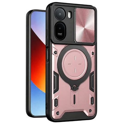 Coque pour Xiaomi Redmi A7 Pro 4G, Techsuit, CamGuard Pro, Rose Doré