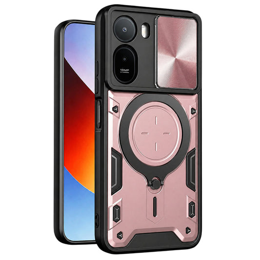 Hülle für Xiaomi Redmi A7 Pro 4G, Techsuit, CamGuard Pro, Roségold