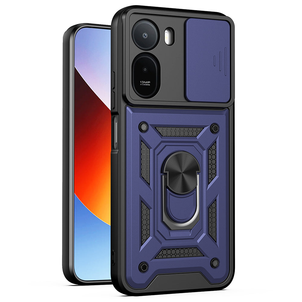 Coque pour Xiaomi Redmi A7 Pro 4G, Techsuit, CamShield, Bleue