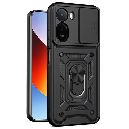 Hülle für Xiaomi Redmi A7 Pro 4G, Techsuit, CamShield, Schwarz