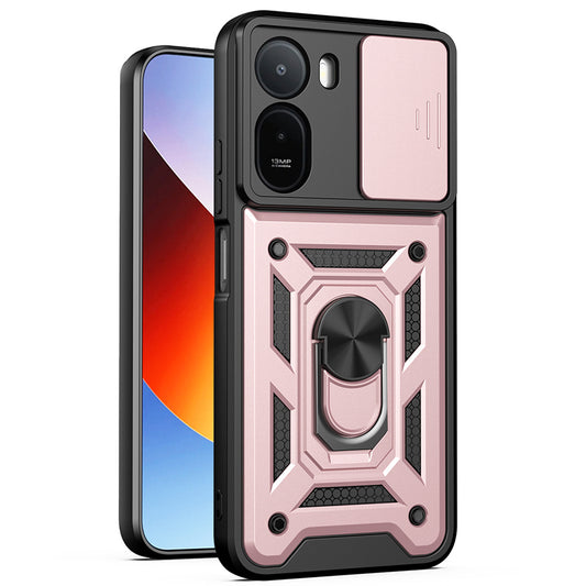 Hülle für Xiaomi Redmi A7 Pro 4G, Techsuit, CamShield, Roségold