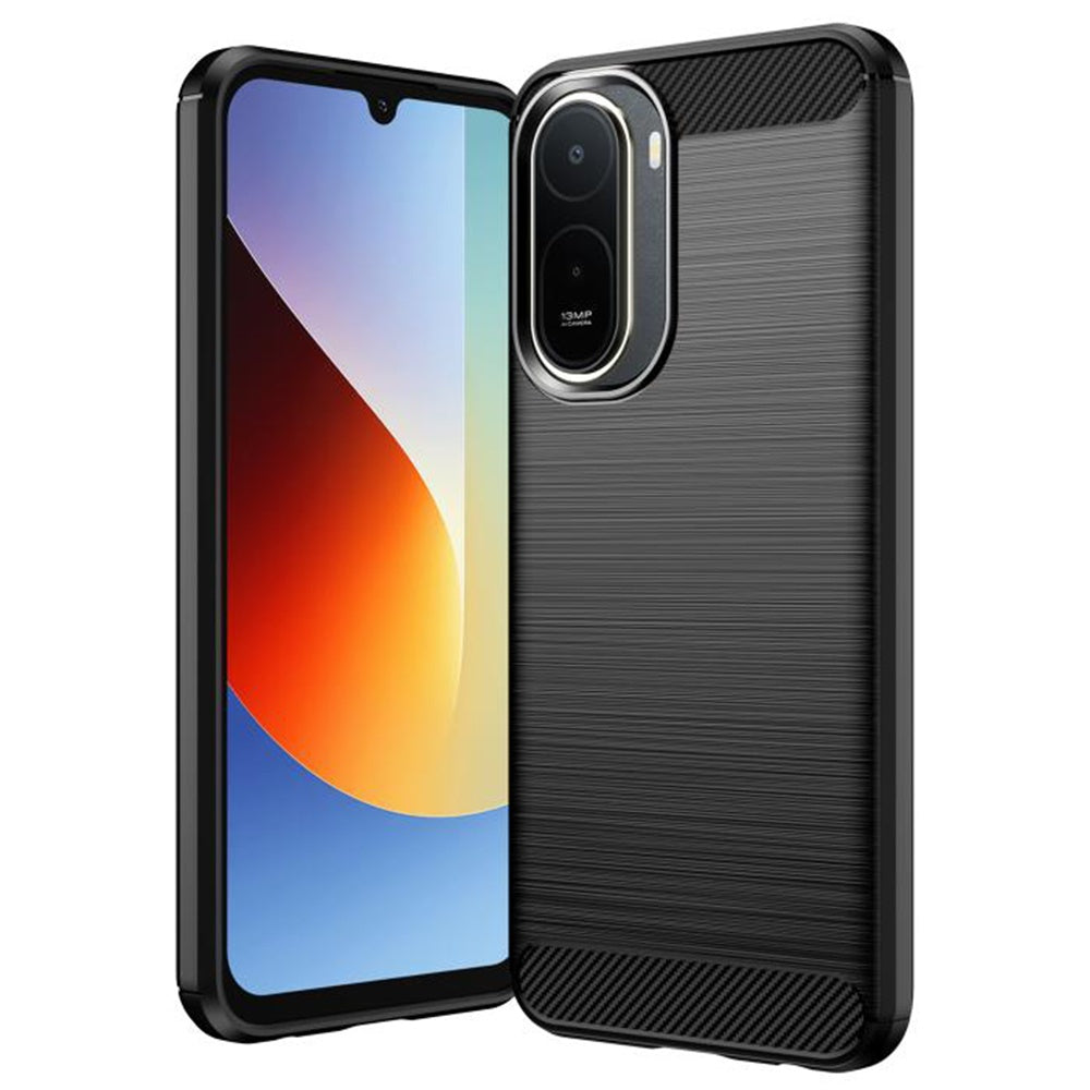 Hülle für Xiaomi Redmi A7 Pro 4G, Techsuit, Carbon, Schwarz