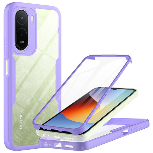 Hoes voor Xiaomi Redmi A7 Pro 4G, Techsuit, ColorVerse 360, Paars