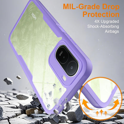 Hoes voor Xiaomi Redmi A7 Pro 4G, Techsuit, ColorVerse 360, Paars