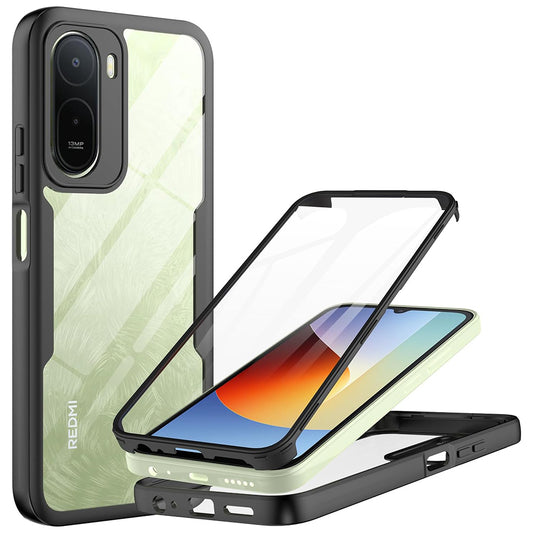 Hoes voor Xiaomi Redmi A7 Pro 4G, Techsuit, ColorVerse 360, Zwart