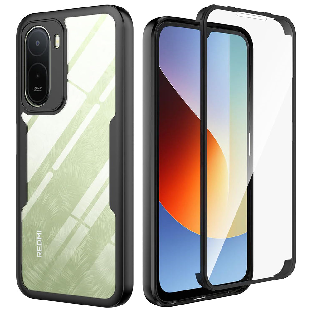 Case for Xiaomi Redmi A7 Pro 4G, Techsuit, ColorVerse 360, Black