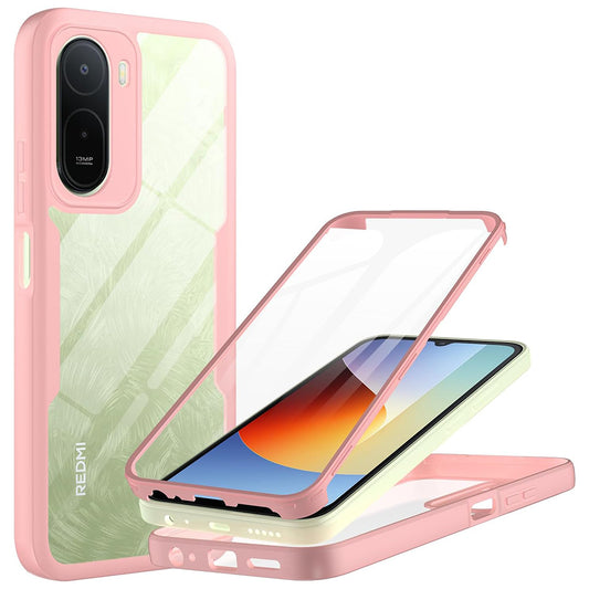 Hoes voor Xiaomi Redmi A7 Pro 4G, Techsuit, ColorVerse 360, Roze