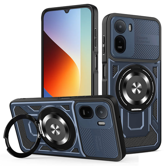 Coque pour Xiaomi Redmi A7 Pro 4G, Techsuit, RuggedCam, Bleue