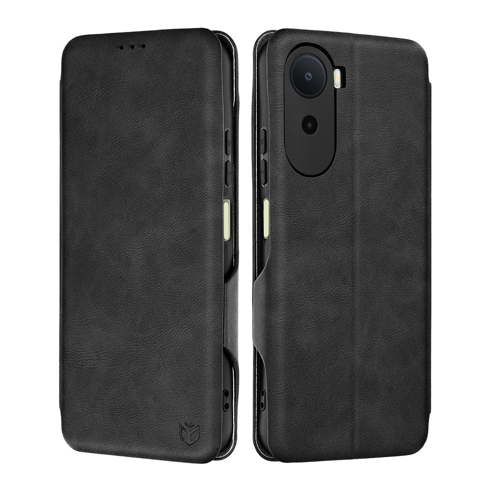 Coque pour Xiaomi Redmi A7 Pro 4G, Techsuit, Safe Wallet Plus, Noire