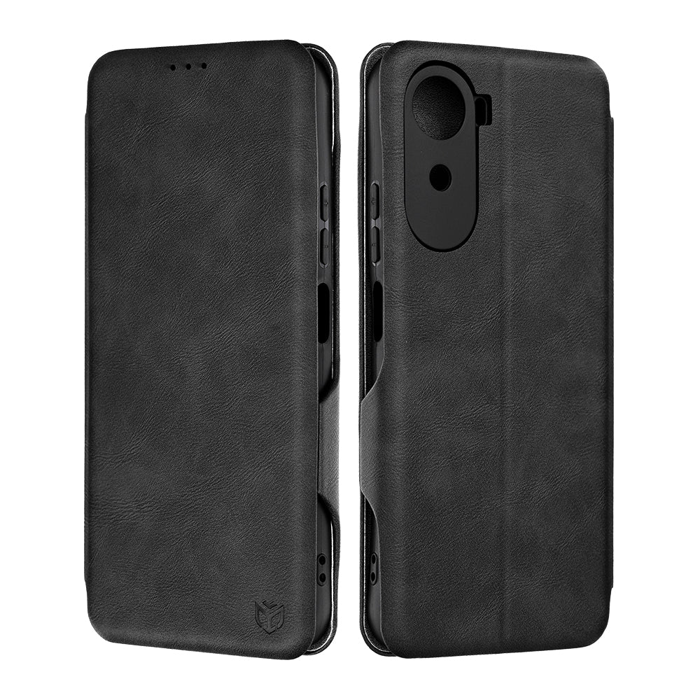 Coque pour Xiaomi Redmi A7 Pro 4G, Techsuit, Safe Wallet Plus, Noire