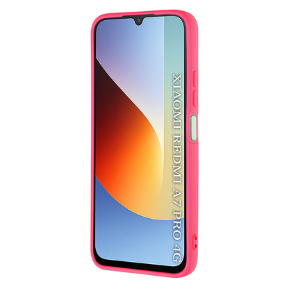 Coque pour Xiaomi Redmi A7 Pro 4G, Techsuit, SoftFlex, Rose Foncé