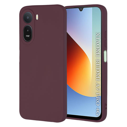 Coque pour Xiaomi Redmi A7 Pro 4G, Techsuit, SoftFlex, Bordeaux