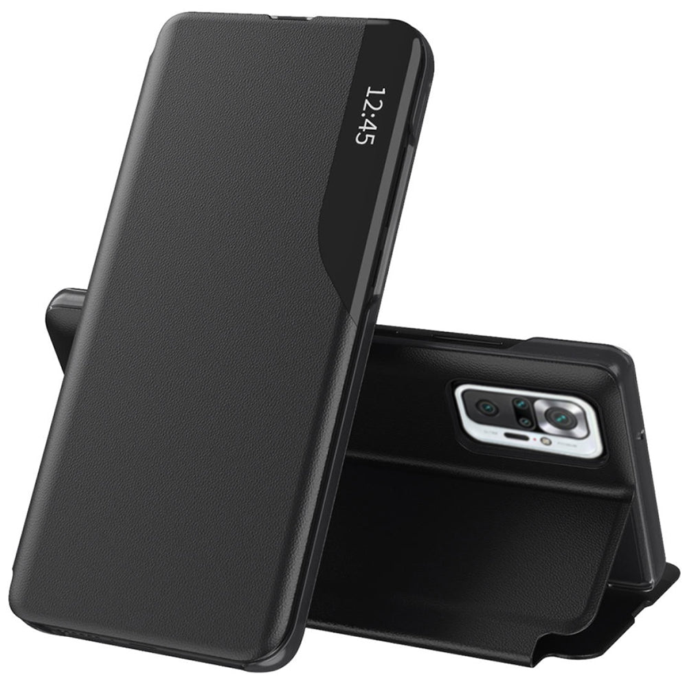 Hülle für Xiaomi Redmi Note 10 Pro Max / Note 10 Pro, Techsuit, eFold, Schwarz