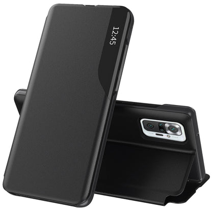 Hülle für Xiaomi Redmi Note 10 Pro Max / Note 10 Pro, Techsuit, eFold, Schwarz