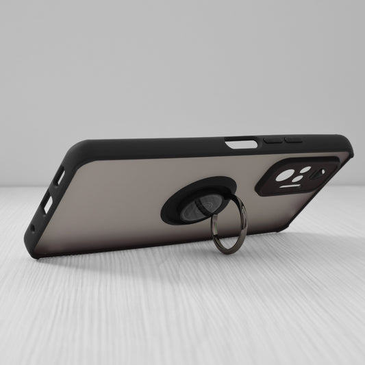 Hülle für Xiaomi Redmi Note 10 Pro Max / Note 10 Pro, Techsuit, Glinth, Schwarz