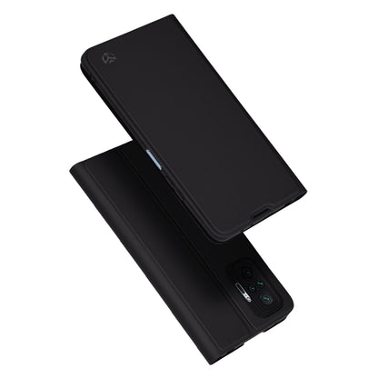 Case for Xiaomi Redmi Note 10 Pro Max / Note 10 Pro, Techsuit, Magskin Book, Black