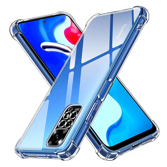 Hülle für Xiaomi Redmi Note 12 Pro 4G / Note 11 Pro 5G / Note 11 Pro, Techsuit, stoßfest klar, transparent