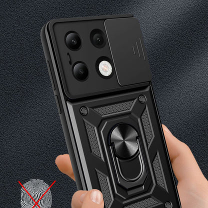 Case for Xiaomi Redmi Note 13 4G, Techsuit, CamShield, Blue