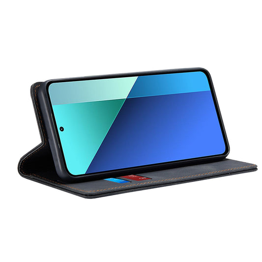 Hoes voor Xiaomi Redmi Note 13 4G, Techsuit, Confy, Zwart