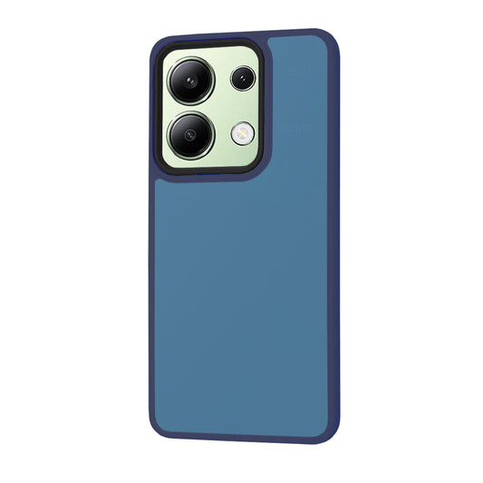 Coque pour Xiaomi Redmi Note 13 4G, Techsuit, HaloFrost, Bleu marine