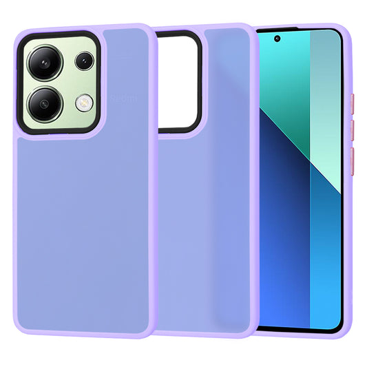 Hoes voor Xiaomi Redmi Note 13 4G, Techsuit, HaloFrost, Lichtpaars