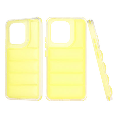 Coque pour Xiaomi Redmi Note 13 4G, Techsuit, Wave Shield, Jaune