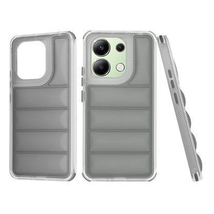 Hoesje voor Xiaomi Redmi Note 13 4G, Techsuit, Wave Shield, Zwart