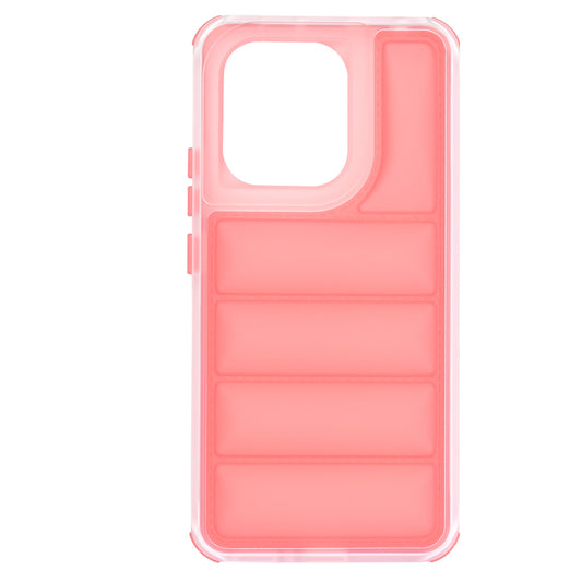 Coque pour Xiaomi Redmi Note 13 4G, Techsuit, Wave Shield, Rouge