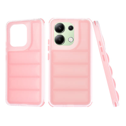 Hülle für Xiaomi Redmi Note 13 4G, Techsuit, Wave Shield, Rosa
