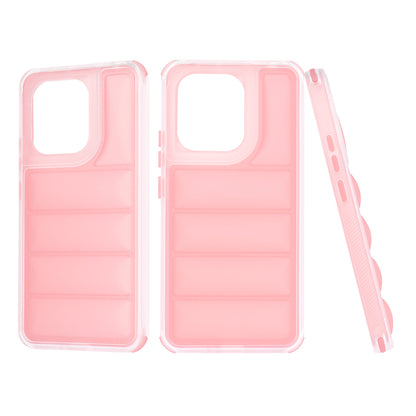 Hülle für Xiaomi Redmi Note 13 4G, Techsuit, Wave Shield, Rosa