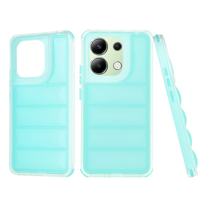 Case for Xiaomi Redmi Note 13 4G, Techsuit, Wave Shield, Turquoise