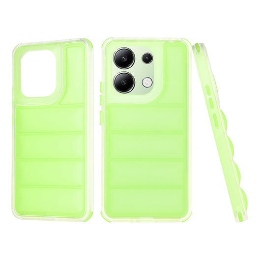 Coque pour Xiaomi Redmi Note 13 4G, Techsuit, Wave Shield, Vert