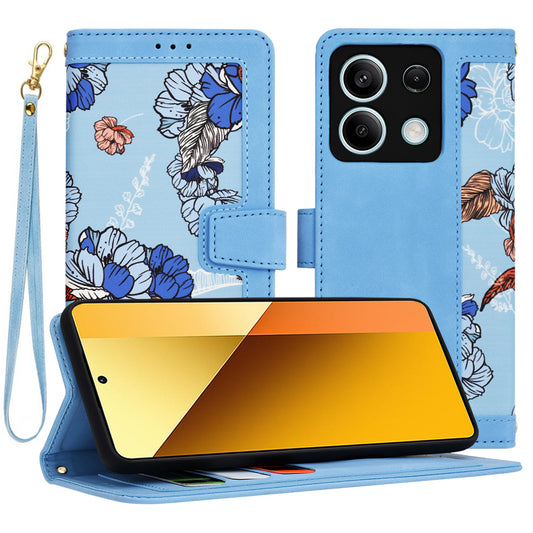 Hoesje voor Xiaomi Redmi Note 13 5G, Techsuit, FlipCraft, Blauw