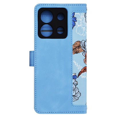 Hoesje voor Xiaomi Redmi Note 13 5G, Techsuit, FlipCraft, Blauw