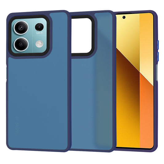 Coque pour Xiaomi Redmi Note 13 5G, Techsuit, HaloFrost, Bleu marine