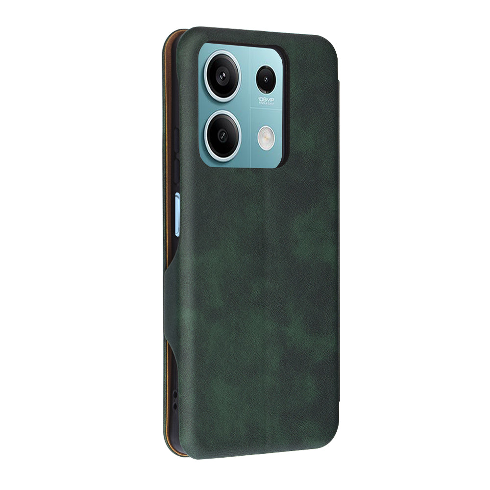 Coque pour Xiaomi Redmi Note 13 5G, Techsuit, Safe Wallet Plus, Vert