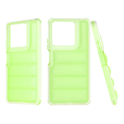 Hülle für Xiaomi Redmi Note 13 5G, Techsuit, Wave Shield, Grün
