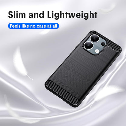 Case for Xiaomi Redmi Note 13 Pro 4G / Poco M6 Pro 4G, Techsuit, Carbon, Black