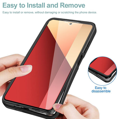 Coque pour Xiaomi Redmi Note 13 Pro 4G / Poco M6 Pro 4G, Techsuit, ColorVerse 360, Noire